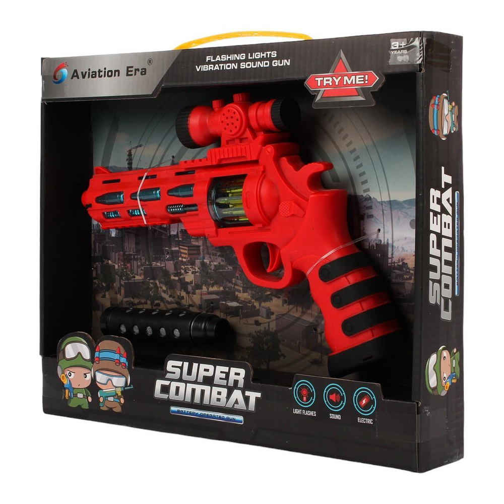 Автомат на батарейках, коробка F8558-1A