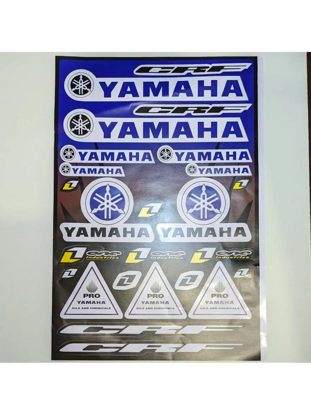 Лист наклеек для стикербомбинга мотокросс