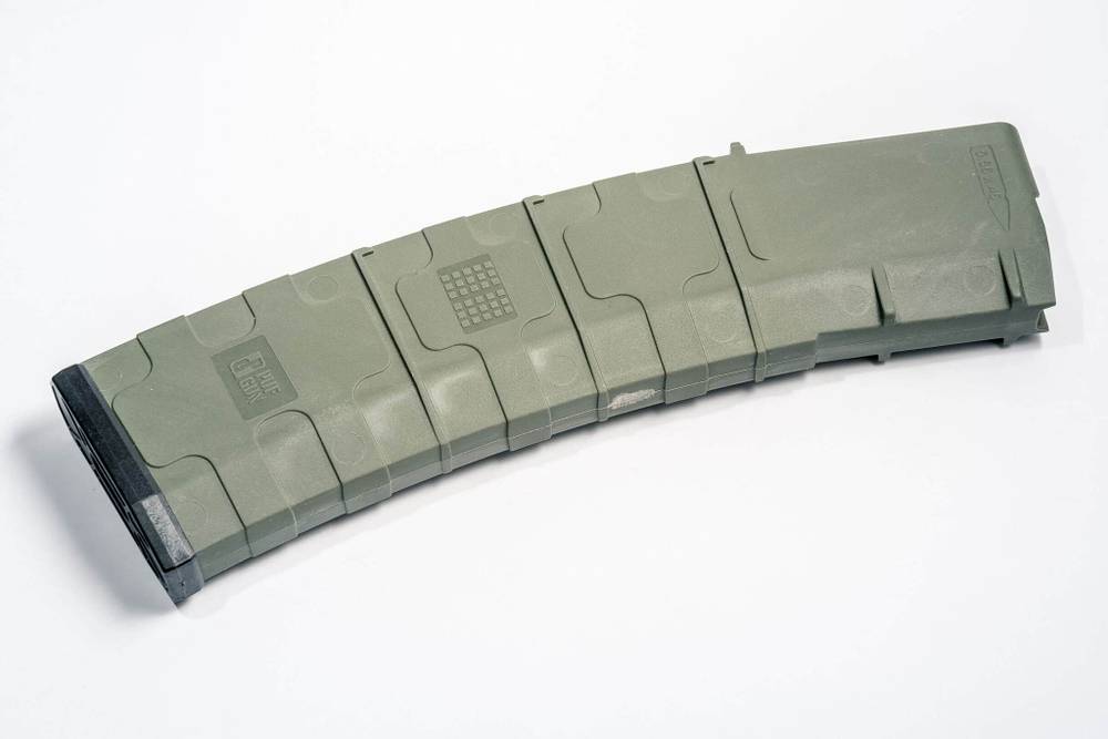 Магазин PufGun для AR-15, 5,56×45 / .223 Rem, 45 патронов, оливковый