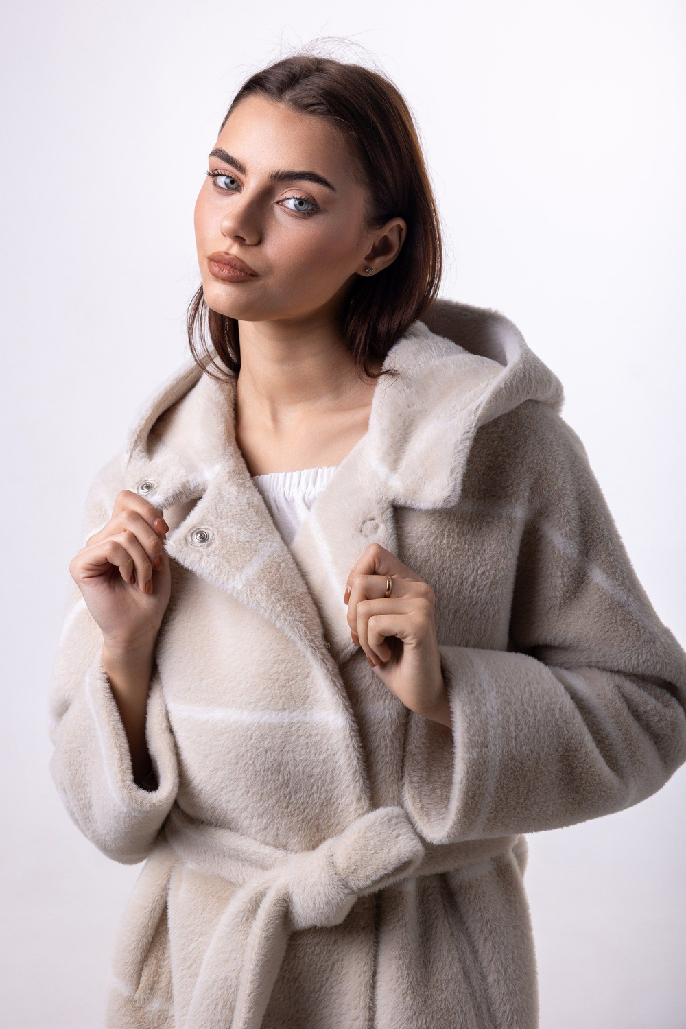 Пальто с капюшоном