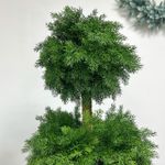 Искусственная Туя 3 шара на ножке (Литая хвоя) 210 см