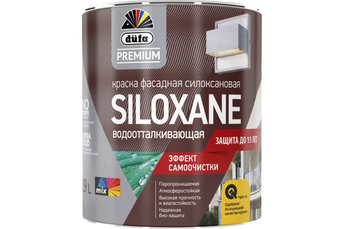 Краска фасадная акрил-силоксановая Dufa Premium Siloxane база 1