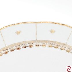 Блюдо овальное Thun Менуэт Золотой орнамент 36см