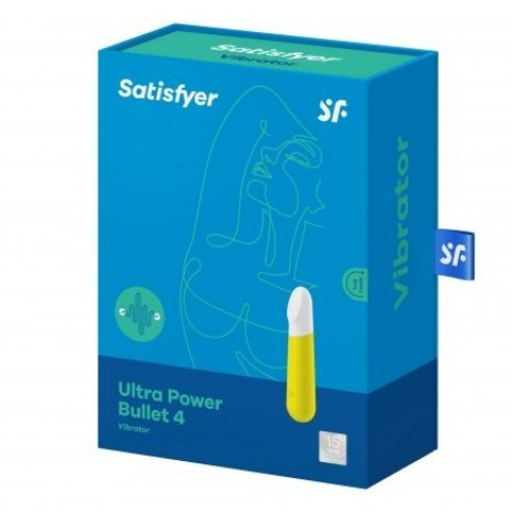 Мини-вибратор Satisfyer Ultra Power Bullet 4 yellow