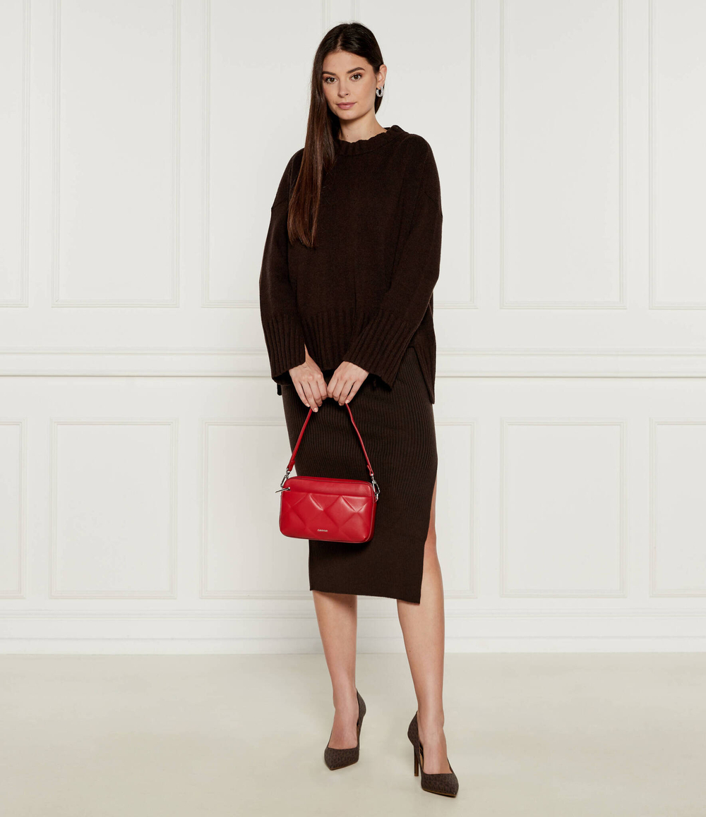 Сумка-мессенджер DIAMOND QUILT Calvin Klein - красный(K60K612907)