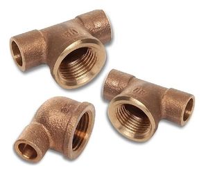 Бронзовые фитинги Sanha под пайку