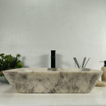 Раковина из оникса Rectangle Big Grey EO-64624 60*40*13 0203
