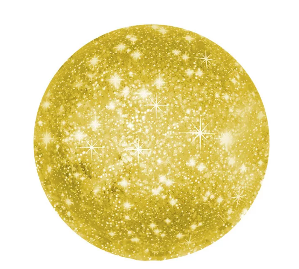 К 18'' Круг Искры Золото