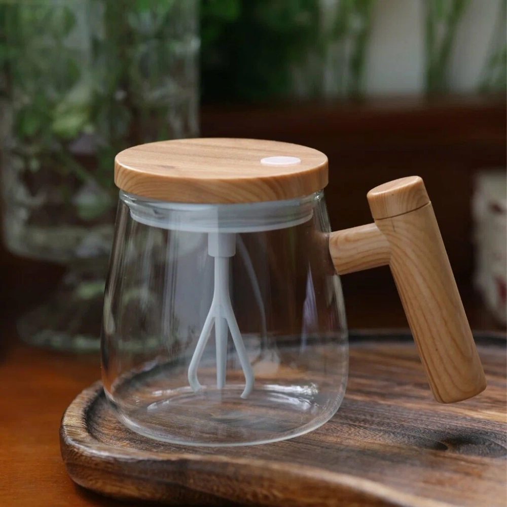 Автоматическая электрическая кружка для кофе с перемешиванием