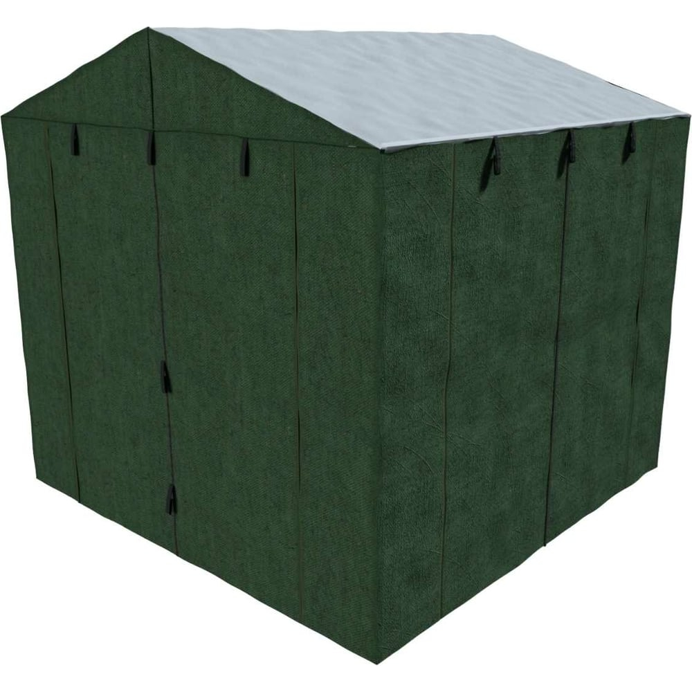 Палатка сварщика МногоТентов домик 2,5х2,5 м. (Усиленный каркас, брезент ОП/ПВХ).