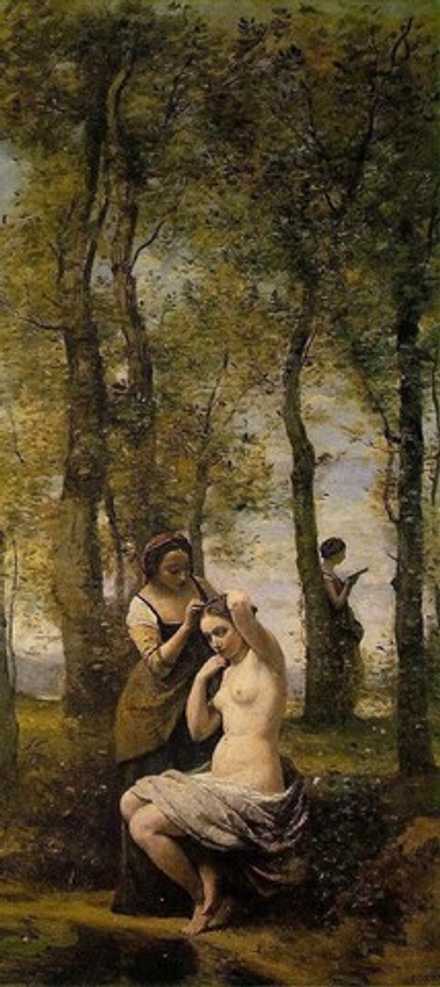 Jean-Baptiste-Camille Corot - эротическое искусство художника Жана-Батиста-Камиля Коро. 16+