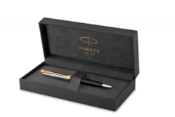 Шариковая ручка Parker Sonnet Premium Refresh BLACK GT, стержень: M, цвет чернил: black , в подарочной упаковке