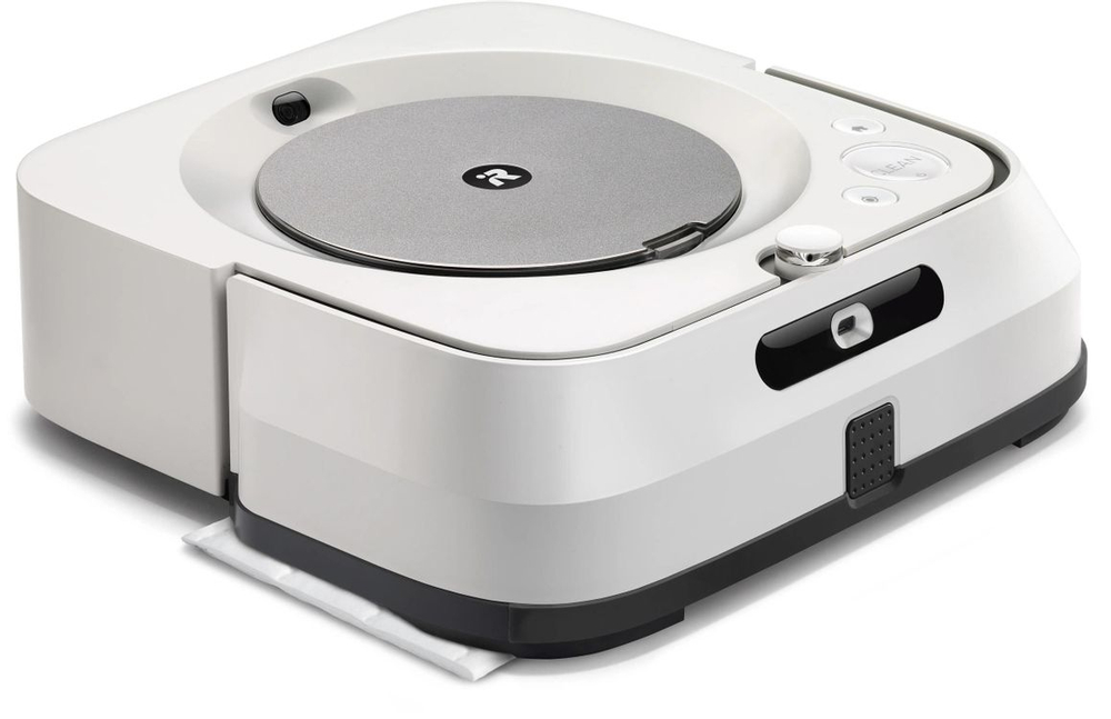 Робот-пылесос iRobot Braava Jet m6, 50Вт, белый/белый [m613840rnd]