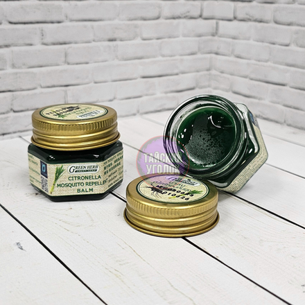 Бальзам Green Herb от насекомых с цетронеллой