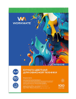 Бумага Workmate интенсив для офисной техники, А4, 80 г/м2, 100 листов, зеленая