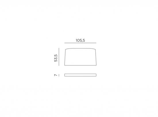 Подушка для дивана Net Bench зеленая