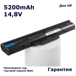 Аккумулятор iBatt 5200mAh для ноутбука HSTNN-C29C, HSTNN-iB44, 440704-001