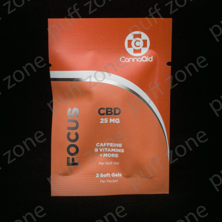 CannaAid CBD Focus Soft Gels 1 pack