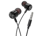 Наушники M87 String wired earphones with with microphone - gloomy black