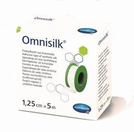OMNISILK-фикс.пластырь из шелка 1,25см х 5м 1шт.