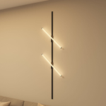 DK6638-BK Поворотный однофазный трековый светильник STROM со светодиодом L600mm 220V 15W 150° 3000K IP20 черный алюминий/акрил