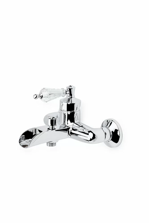 Смеситель для ванны Boheme Vogue 223-SW хром/ручка Swarovski