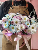 Композиция с волшебными ромашками