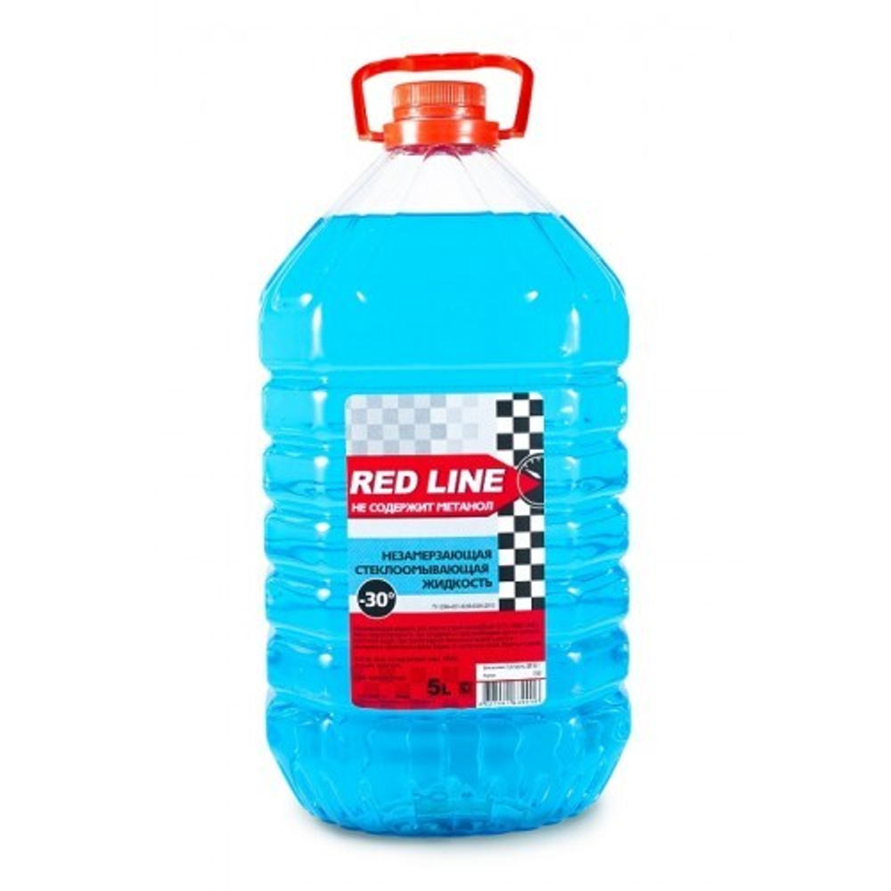 Омыватель стекол ICE DRIVE / Red Line (синяя .крышка) до -30 градусов (драйв комфорт) (5л.)