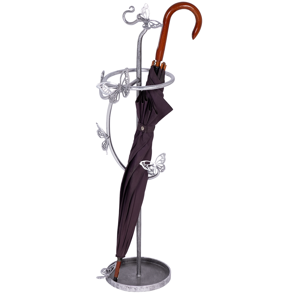 Зонтница Бабочка Эир Античное серебро