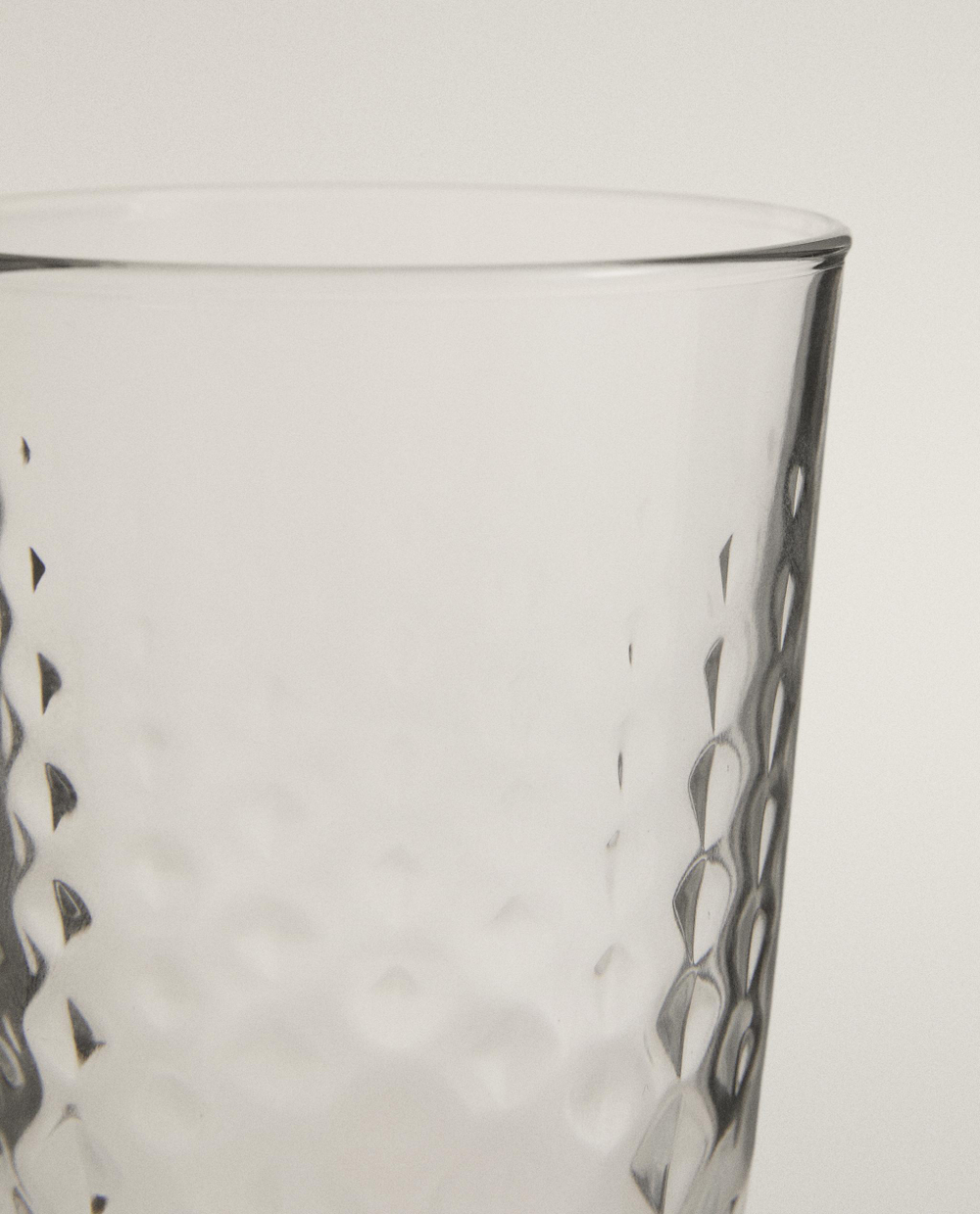 Zara Home стакан из стекла, цвет прозрачный, 12 см · 2336/401