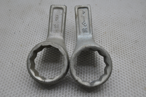 Ключ накидной коленчатый односторонний 36 мм 12-ти гранный с укороченной ручкой соотв. ГОСТ