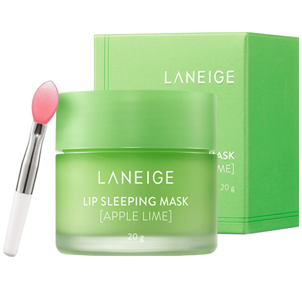 Laneige lip sleeping mask (apple lime) - Ночная восстанавливающая маска для губ (яблоко-лайм)