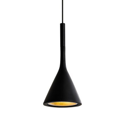 Pendant design lamp  Aplomb by Foscarini (Black)
