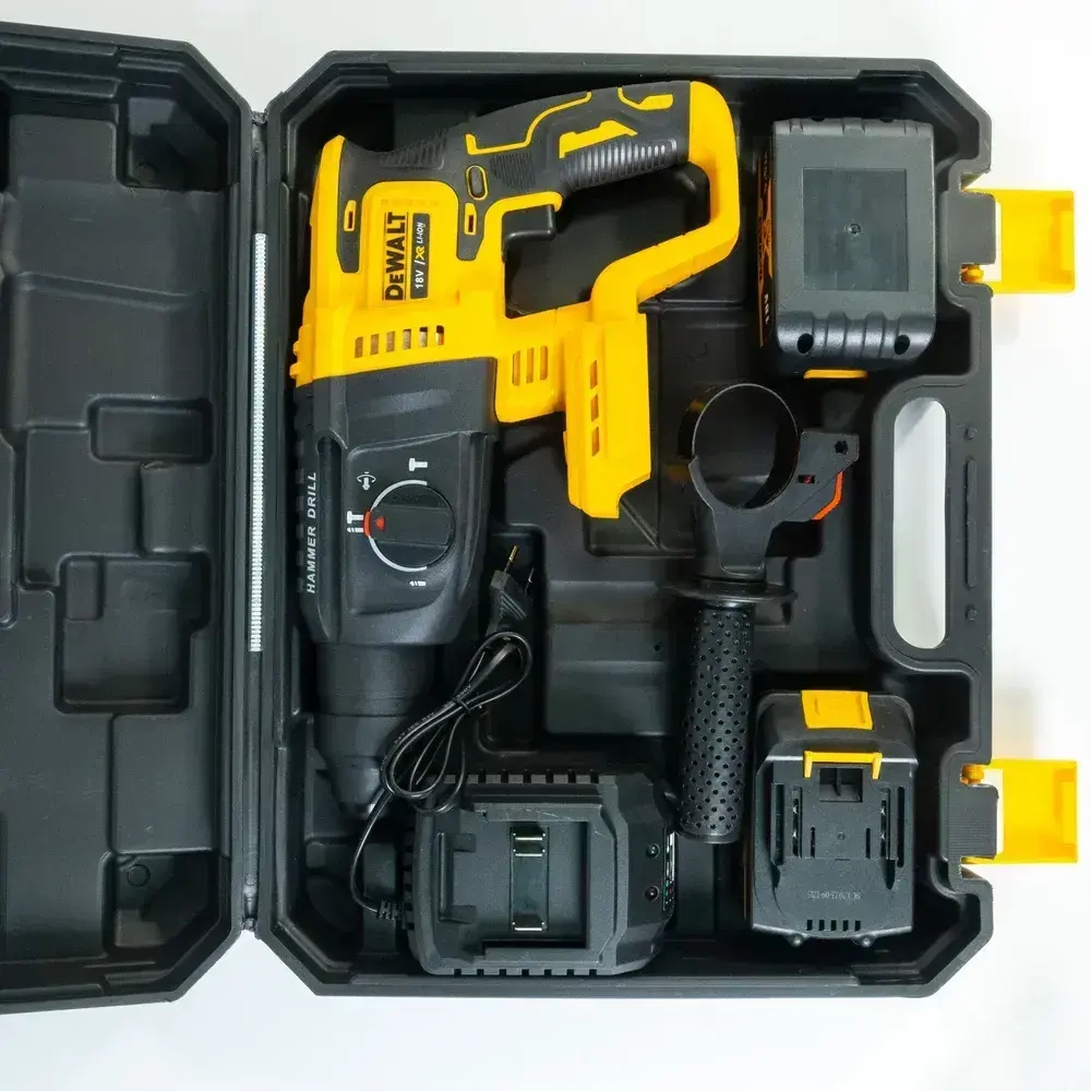 Dewalt, перфоратор, DCH133, 800 Вт, От аккумулятора, 18 В, 2 акб