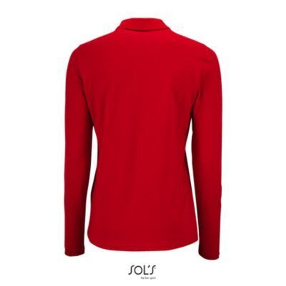 Рубашка поло с длинным рукавом Perfect, женская. Зелёный  S