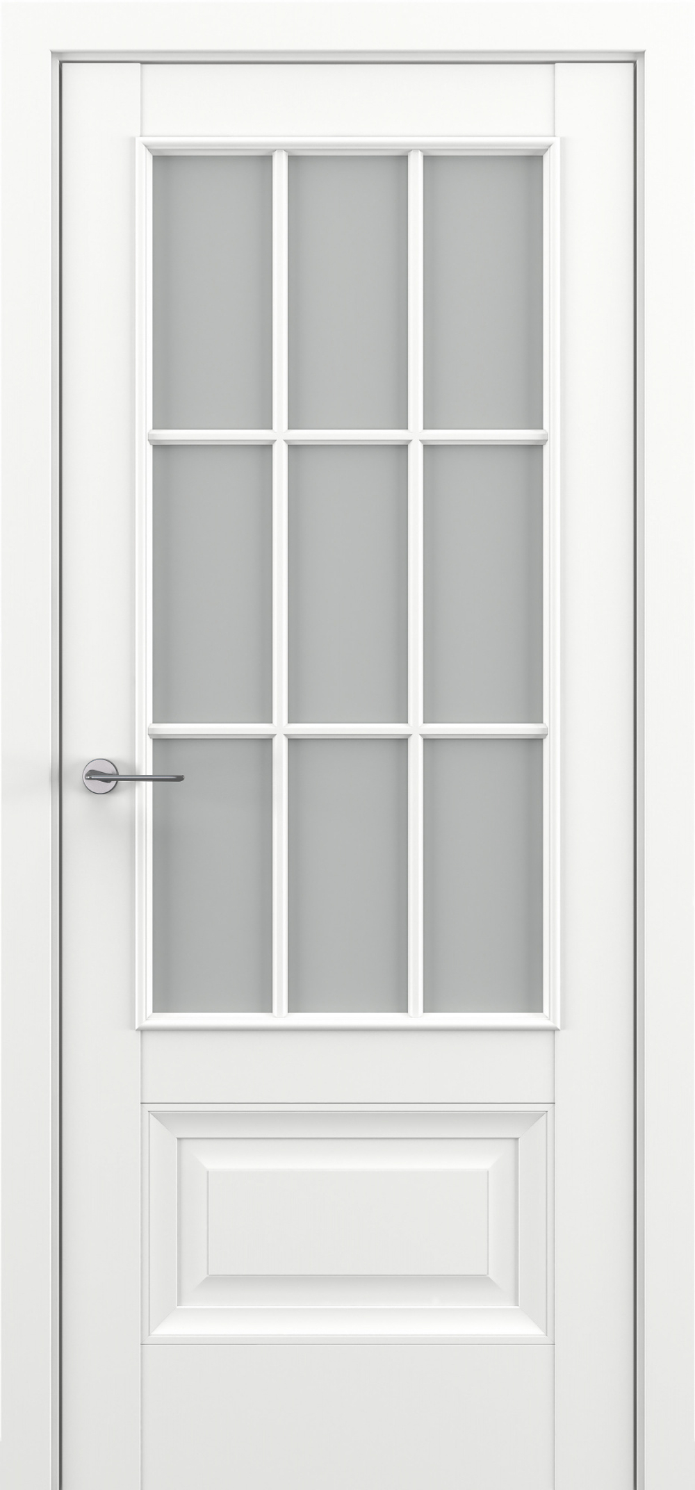 Межкомнатная дверь Zadoor Classic Baguette ПО Турин В2 АК