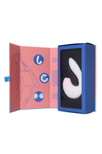 Вибратор Satisfyer Supernova с вакуум-волновым стимулятором белый 16,9 см