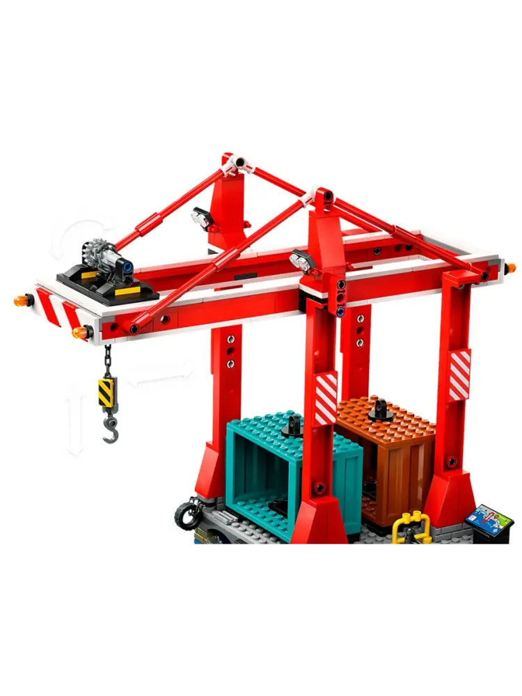 Конструктор City 60422 Прибрежная гавань с грузовым судном