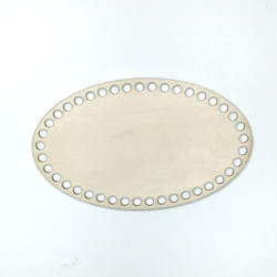 Донышко простое овал