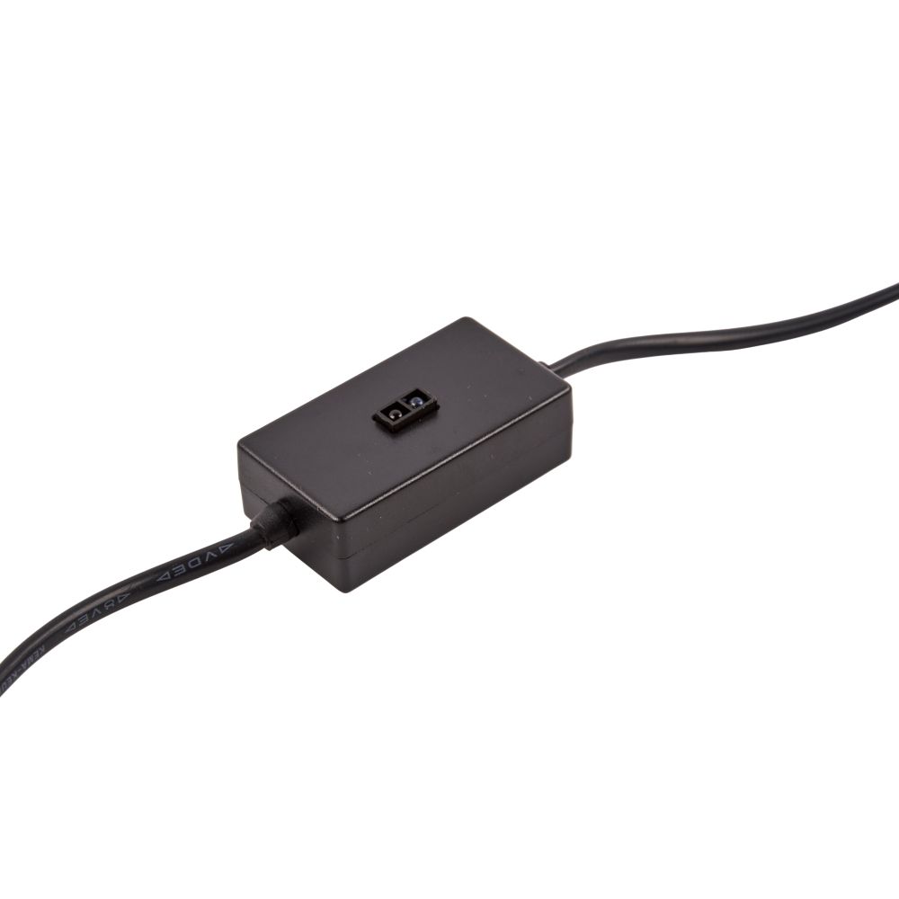 USN-Q851 150W-2P-2M BLACK Выключатель бесконтактный для подключения светильников ULI-Q151. ULI-Q951 к сети 220В. Провод 200 см. 2 контакта. Цвет черный. TM Volpe