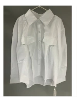 Рубашка школьная классическая для девочки