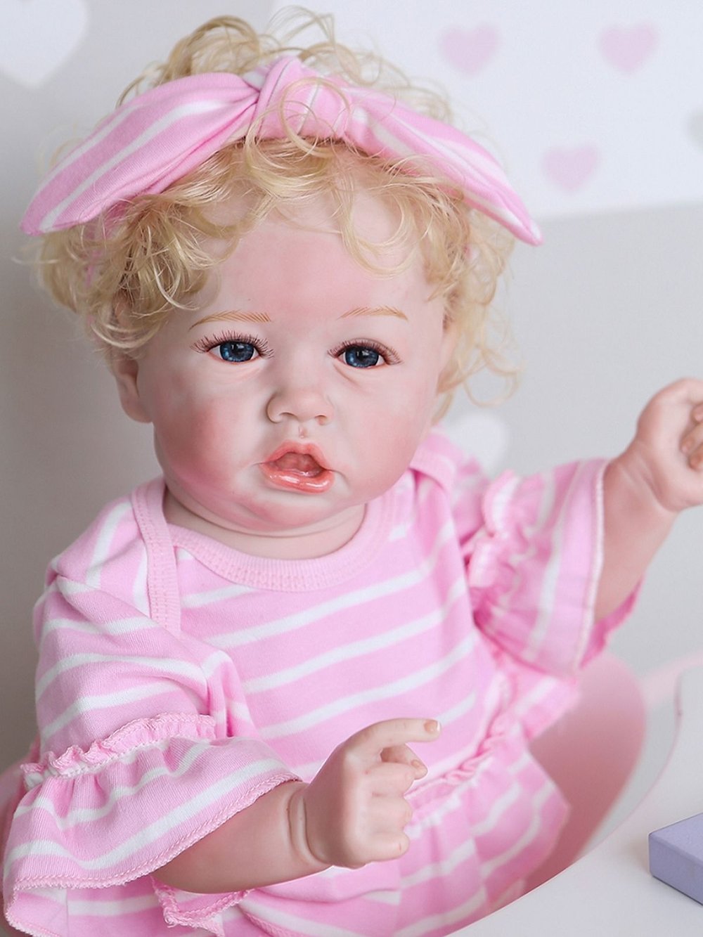 Кукла Реборн виниловая 55см в пакете (FA-328)