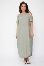 Платье В отпуск (зеленый меланж) П13708-8М LT Collection