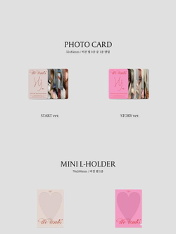 Альбом UNIS - WE UNIS 1st Mini Album 2 Version SET