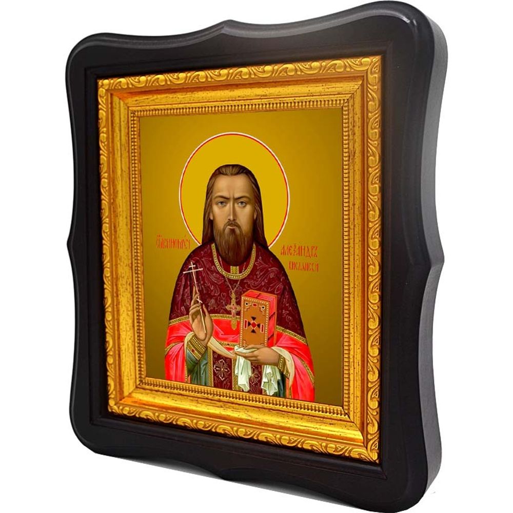 Александр Вислянский священномученик, пресвитер. Икона на холсте.