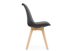 Деревянный стул Bonuss dark gray / wood