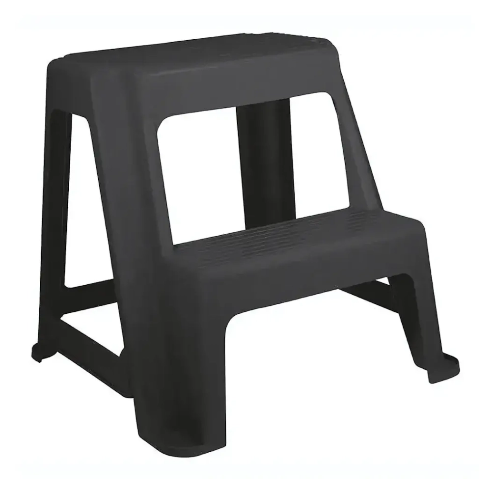 Табурет универсальный со ступенькой Черный 0,48,47х0,41м