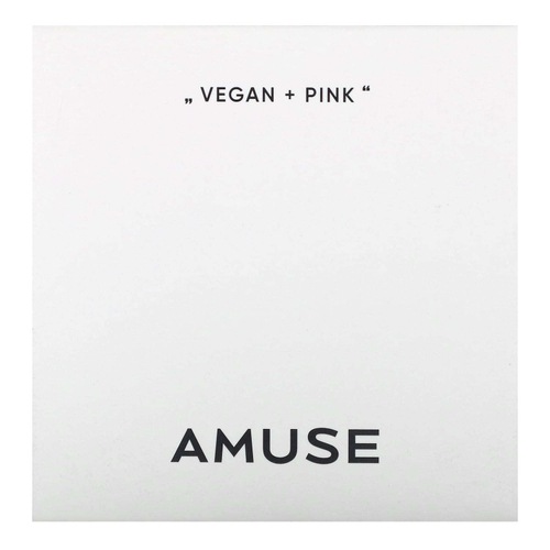 Amuse, веганская палитра теней, оттенок 02 нежно-розовый, 9,6 г (0,3 унции)