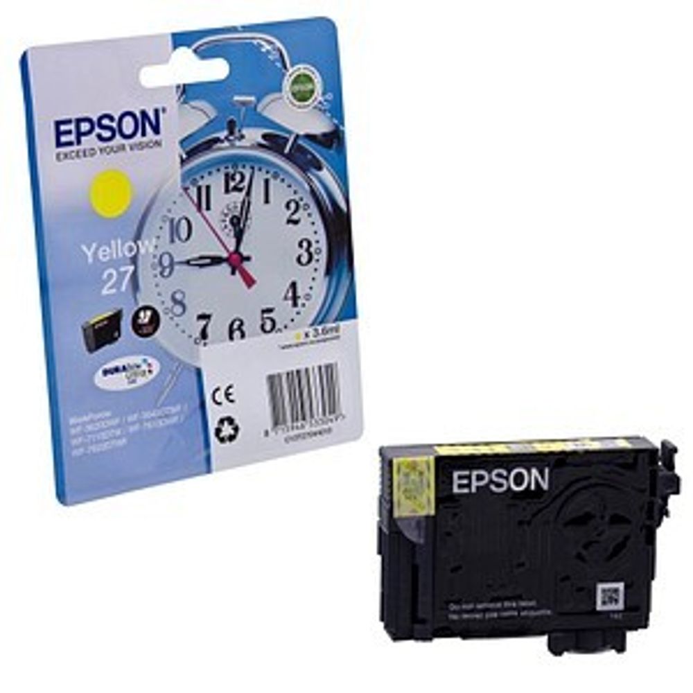 Картридж EPSON T2704 желтый для WF-7110/7610/7620