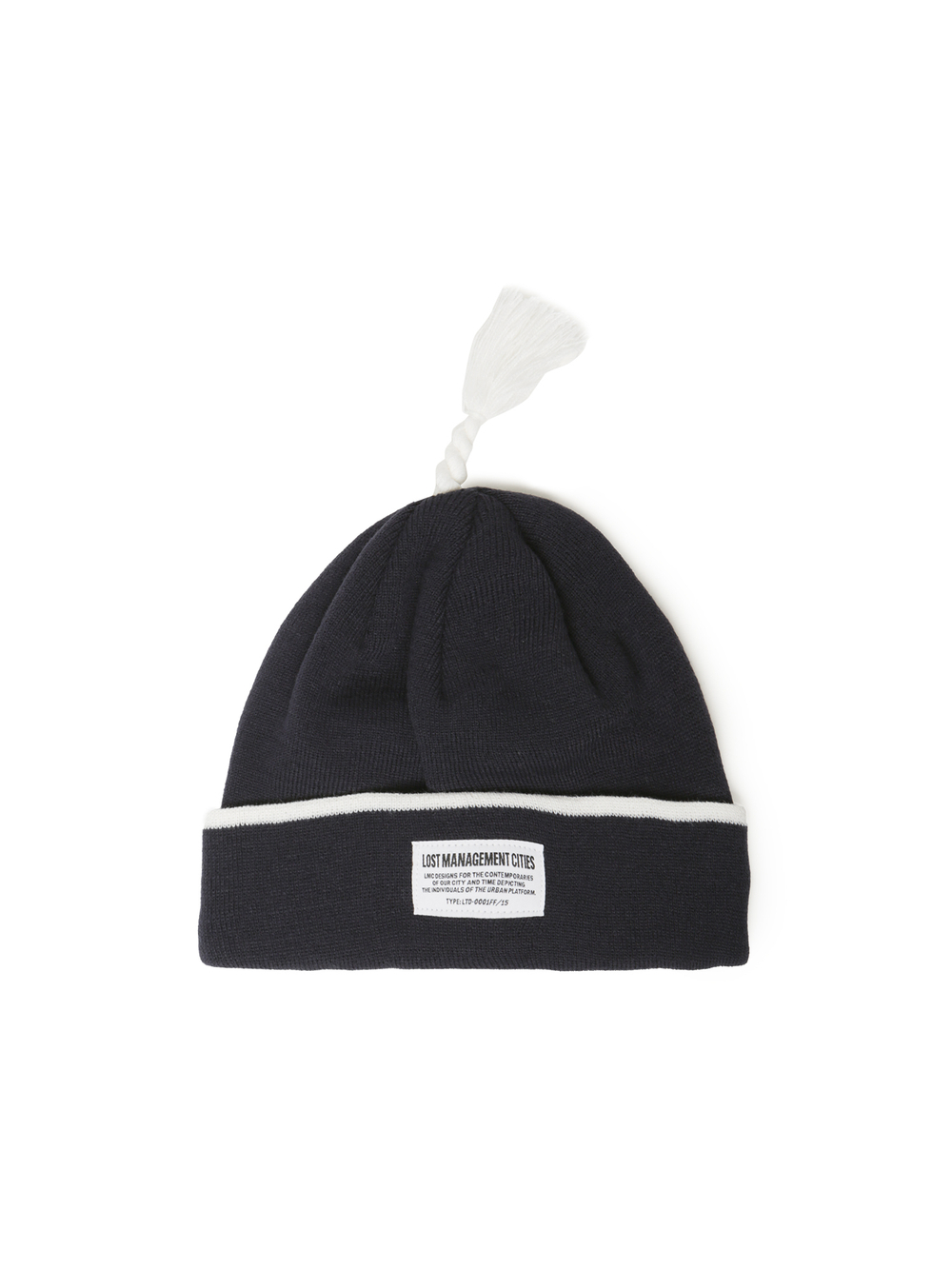 Шапка Stripe Tassel Beanie